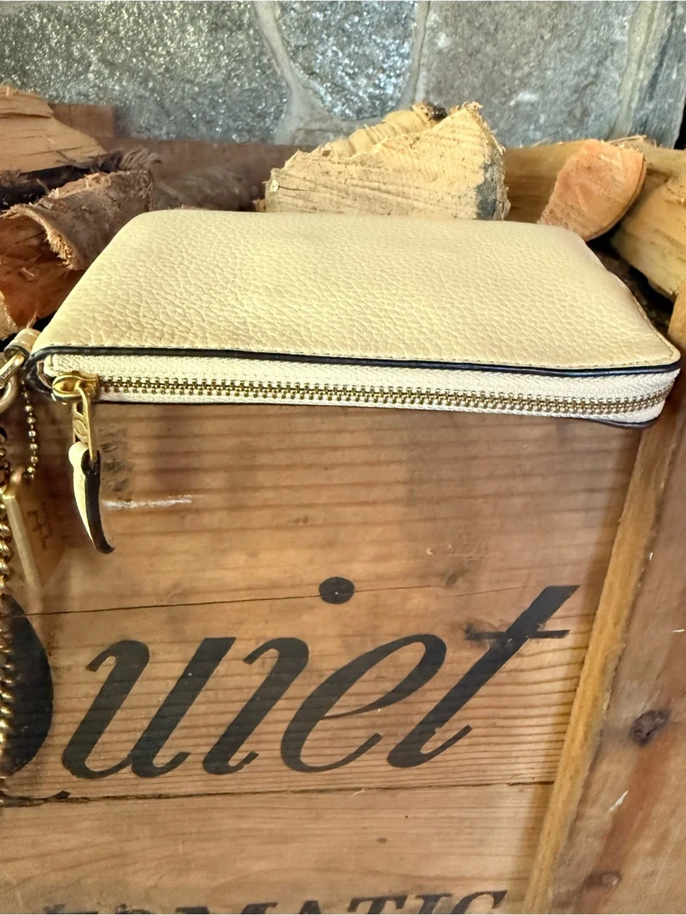 Coach X Jennifer Lopez Corner Zip Wristlet